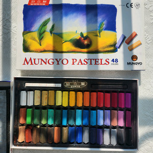 문교 파스텔 48색+32새제품세트