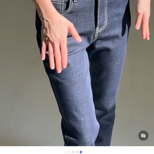 그레이룸 생지데님 L