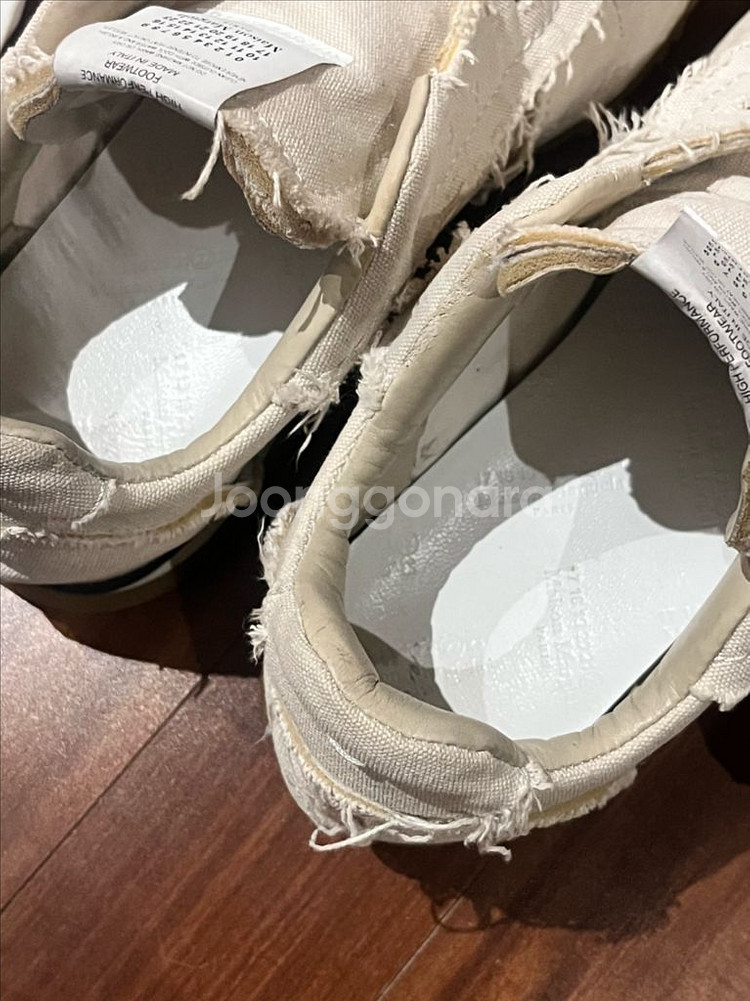 메종마르지엘라 러너 오프화이트 레플리카 스니커즈--6