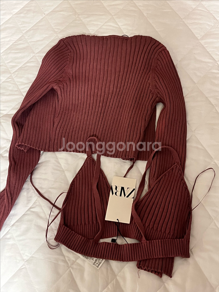 자라 가디건+나시 세트 (자크뮈스 st)--4