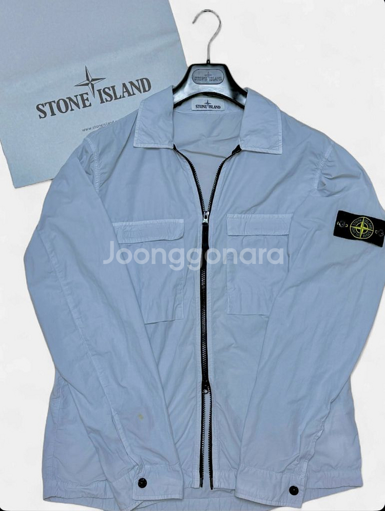 스톤아일랜드 오버셔츠 자켓 (M사이즈)--0