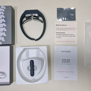 (미사용새사용)무선 루오딘 저주파 온열 목마사지기