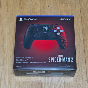 PS5 스파이더맨 한정판 듀얼센스 미사용