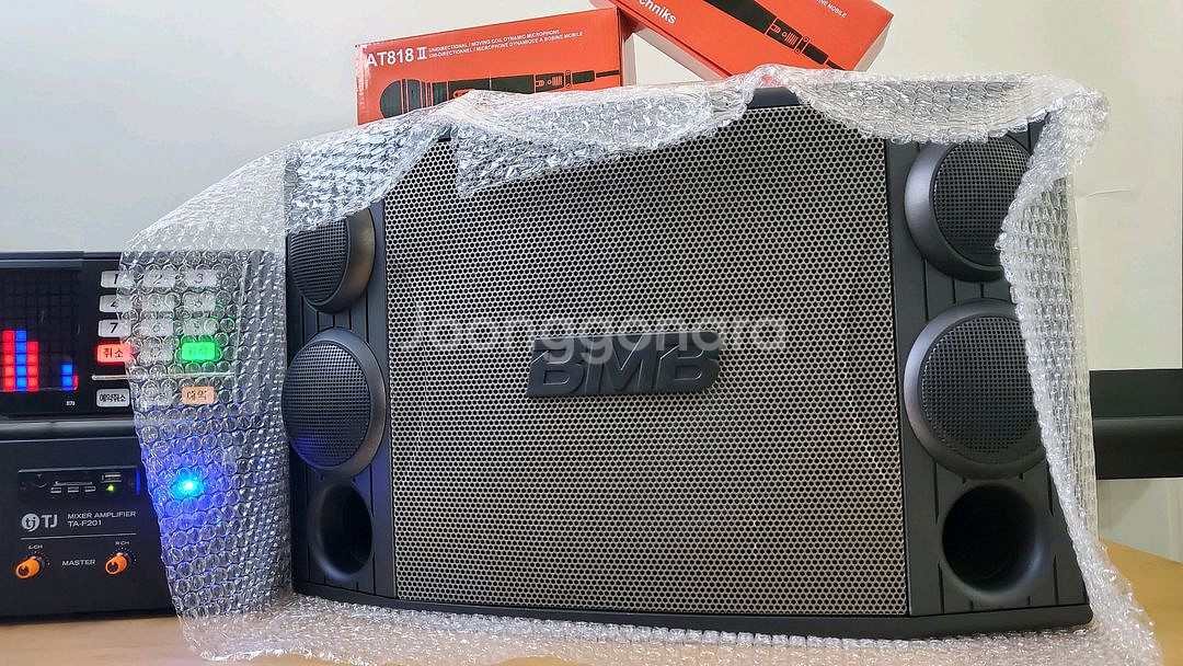 BM8 스피커 + TJ 노래방세트--1