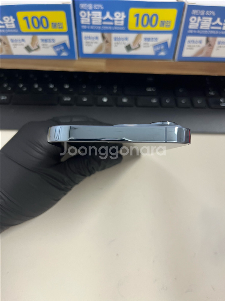 아이폰13프로 128G 시에라블루 S급!--2