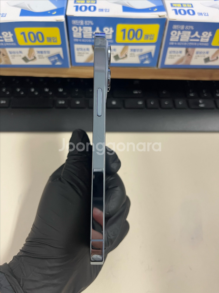 아이폰13프로 128G 시에라블루 S급!--4