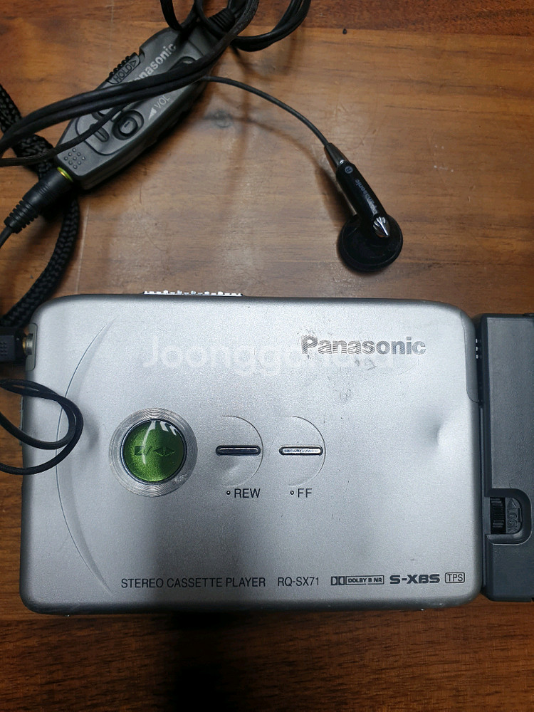 파나소닉 RQ-SX71 스테레오 카세트 플레이어입니다.--1