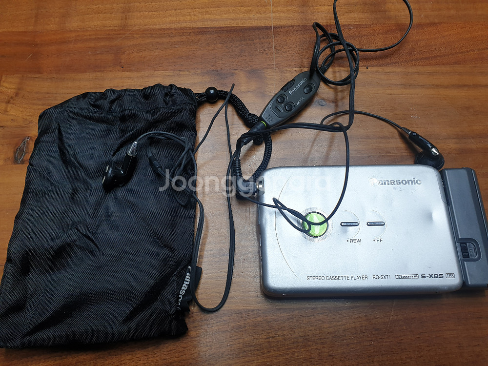 파나소닉 RQ-SX71 스테레오 카세트 플레이어입니다.--2