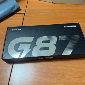 MCHOSE G87 기계식 키보드 화이트 새제품