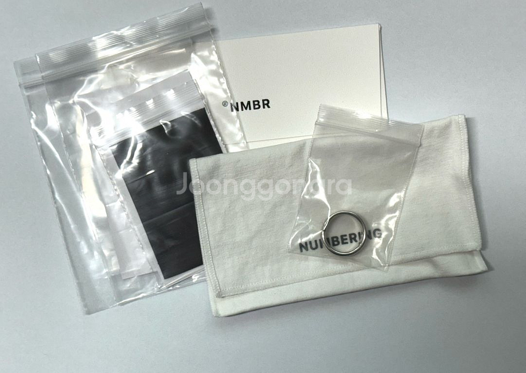 넘버링 코일 반지 실버 #8407--4