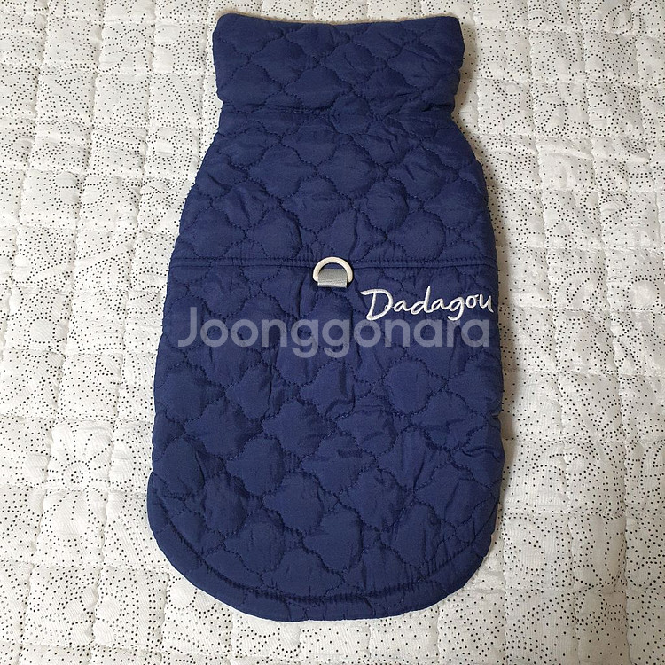 XL 5 - 6.5kg 강아지옷 누빙패딩퍼조끼--2