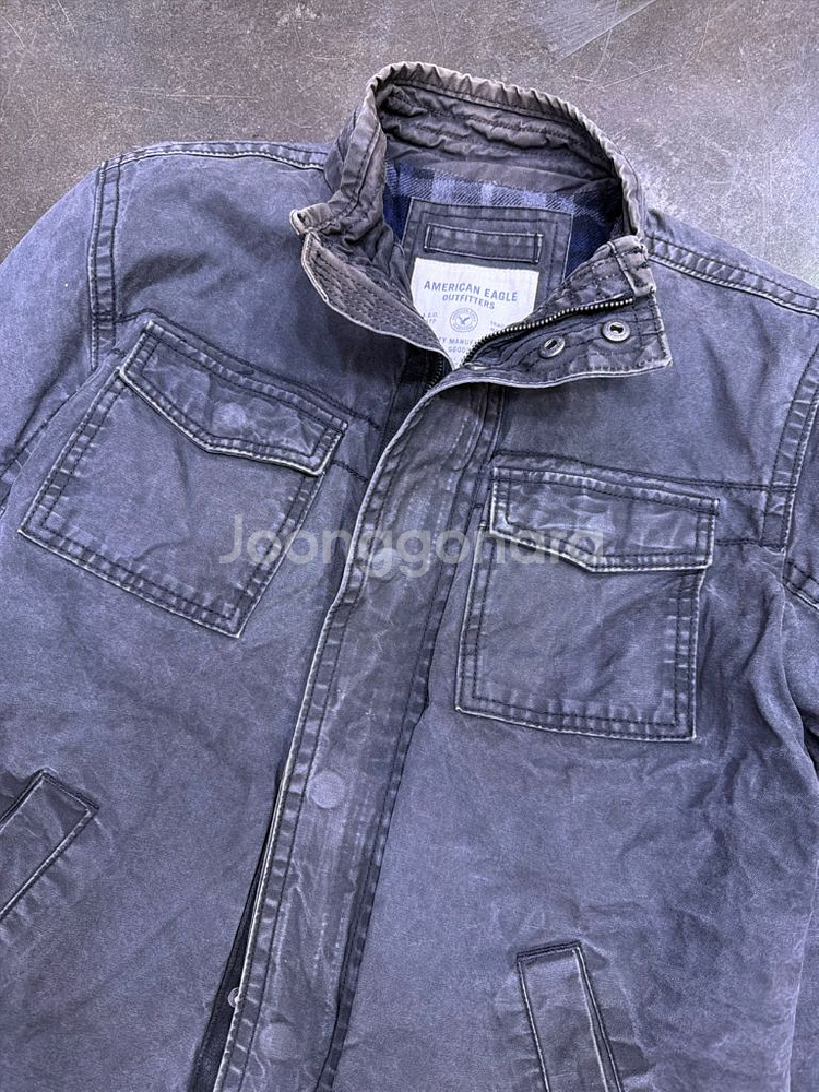 아메리칸이글 아웃피터스 빈티지 워싱 워크자켓 M--3