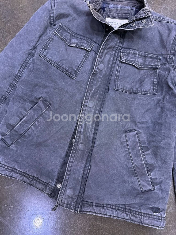아메리칸이글 아웃피터스 빈티지 워싱 워크자켓 M--4