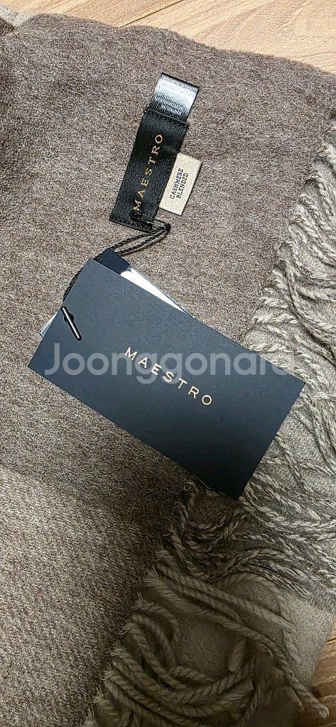 (새제품) 마에스트로 모캐시 머플러--1