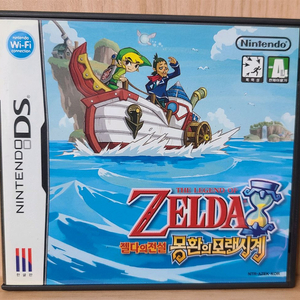 NDS 젤다의 전설 몽횐의 모래시계 정발한국판