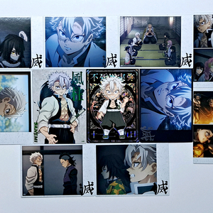 귀멸의칼날 콜렉팅카드 사네미 프로필/샤인/페러렐/스틸 세트 일괄 판매