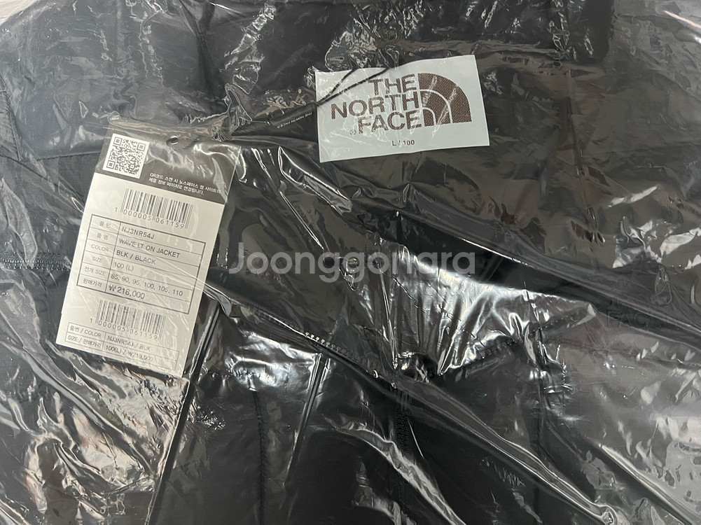 [새상품] XS, L, XL 노스페이스 화이트라벨 웨이브 LT 온자켓 경량패딩--4