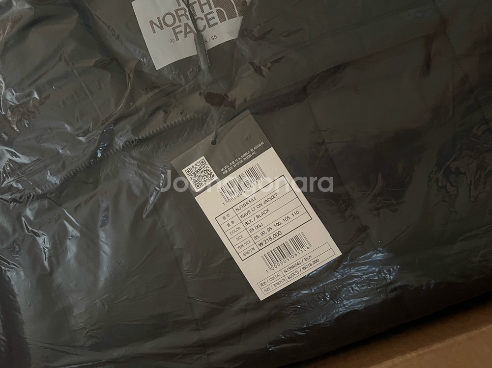 [새상품] XS, L, XL 노스페이스 화이트라벨 웨이브 LT 온자켓 경량패딩--5