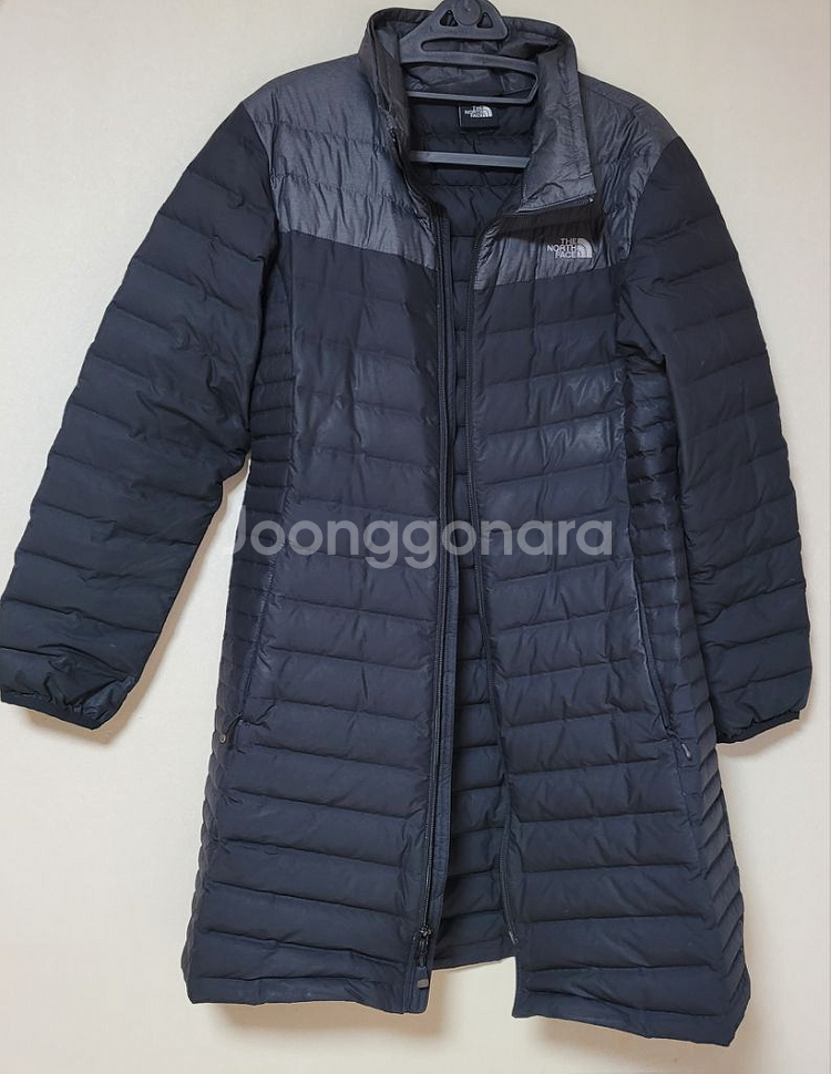 노스페이스 롱 패딩 블랙 100 NFC1DH81--1