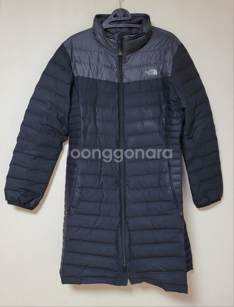 노스페이스 롱 패딩 블랙 100 NFC1DH81--2