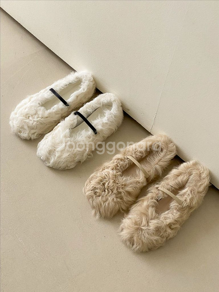 <새상품> 양털 메리제인 2color--2