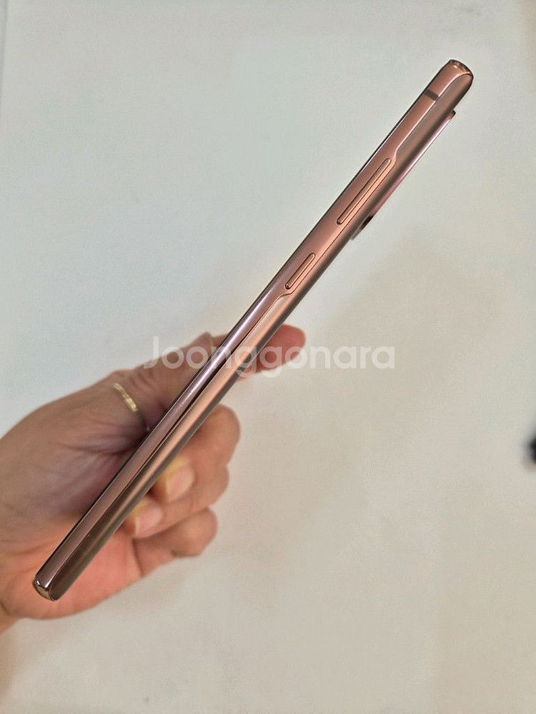 노트20미스틱브론즈A+급,무잔상,구성품드림--3