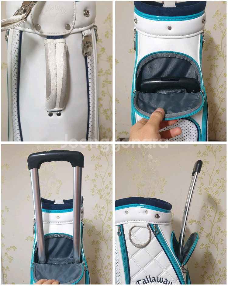 캘러웨이 바퀴달린 휠 골프백 판매해요 ( 여성용 )--8