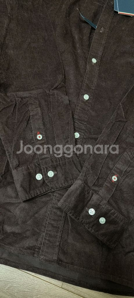 (새제품) 타미힐피거 코듀로이 남성 셔츠 xl--2