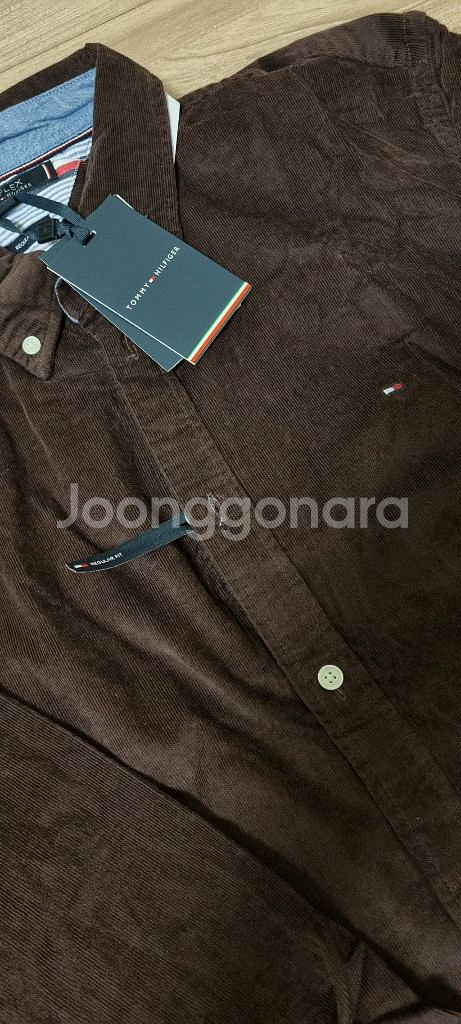 (새제품) 타미힐피거 코듀로이 남성 셔츠 xl--1