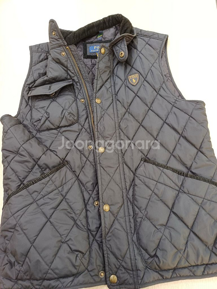 폴로 랄프로렌 퀼팅 패딩 조끼--0