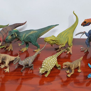 슐라이히 공룡 68종 쥬라기월드 티렉스 스피노사우루스