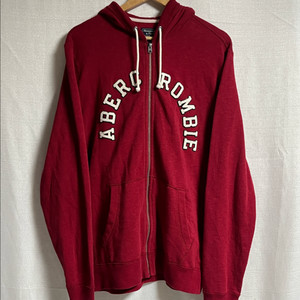 공용 아베크롬비 후드집업 후드티 L