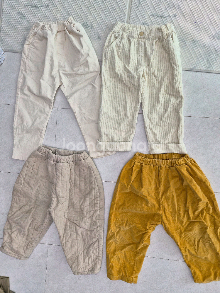 6세 7세 사이즈 겨울바지 일괄--0