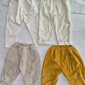 6세 7세 사이즈 겨울바지 일괄