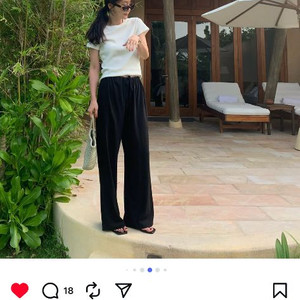 그레이룸 썸머 트레이닝 팬츠 블랙 오리지널