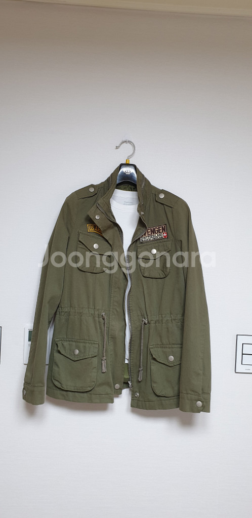 빈티지 야상자켓 사파리 F 남녀공용--0