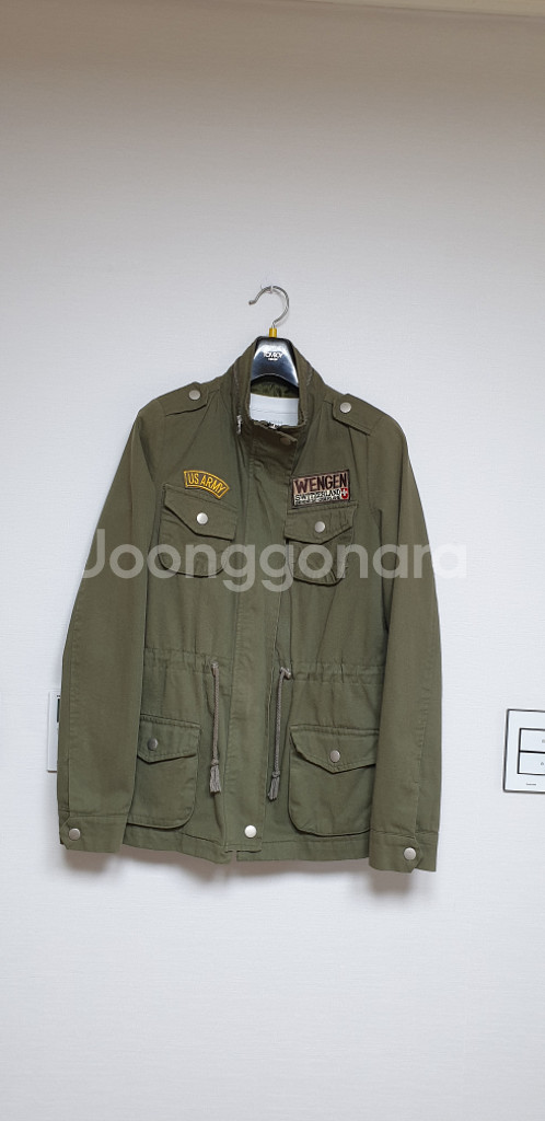 빈티지 야상자켓 사파리 F 남녀공용--1