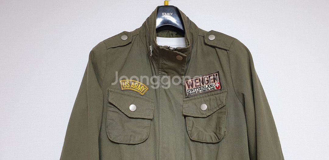 빈티지 야상자켓 사파리 F 남녀공용--2