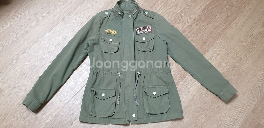 빈티지 야상자켓 사파리 F 남녀공용--7