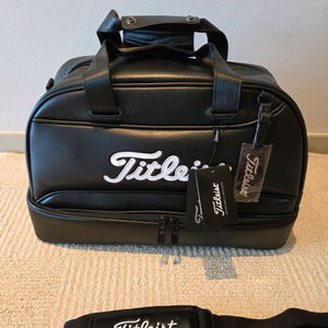 국내당일발송 타이틀리스트 골프백 보스턴백 블랙 말본