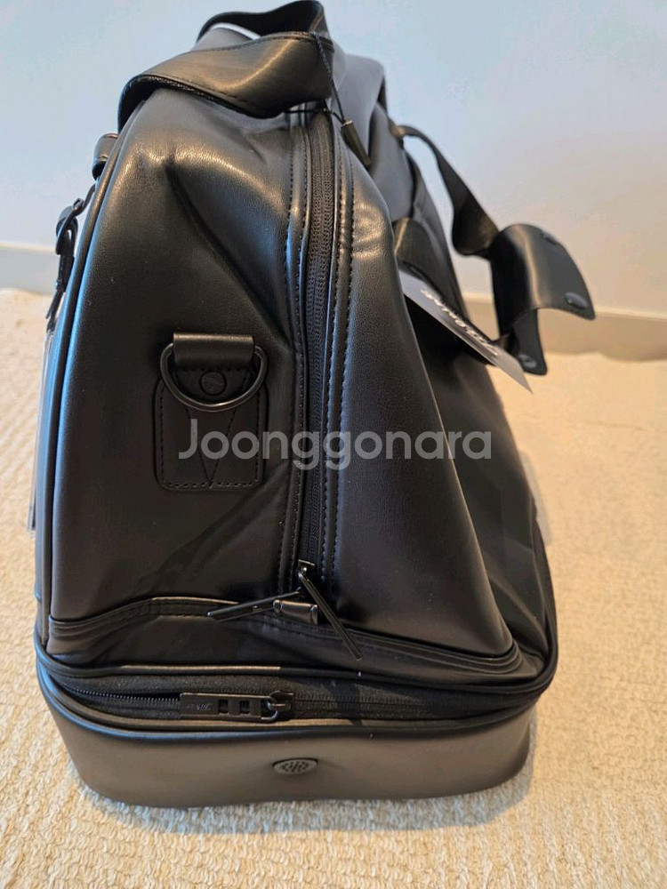 국내당일발송 타이틀리스트 골프백 보스턴백 블랙 말본--4