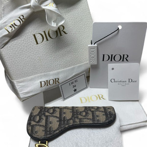 [급처 / 풀구성] 디올 오블리크 새들 플랩 여성 카드지갑