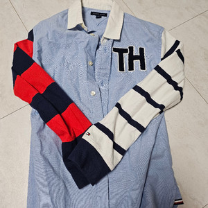 타미힐피거 아동 셔츠 m