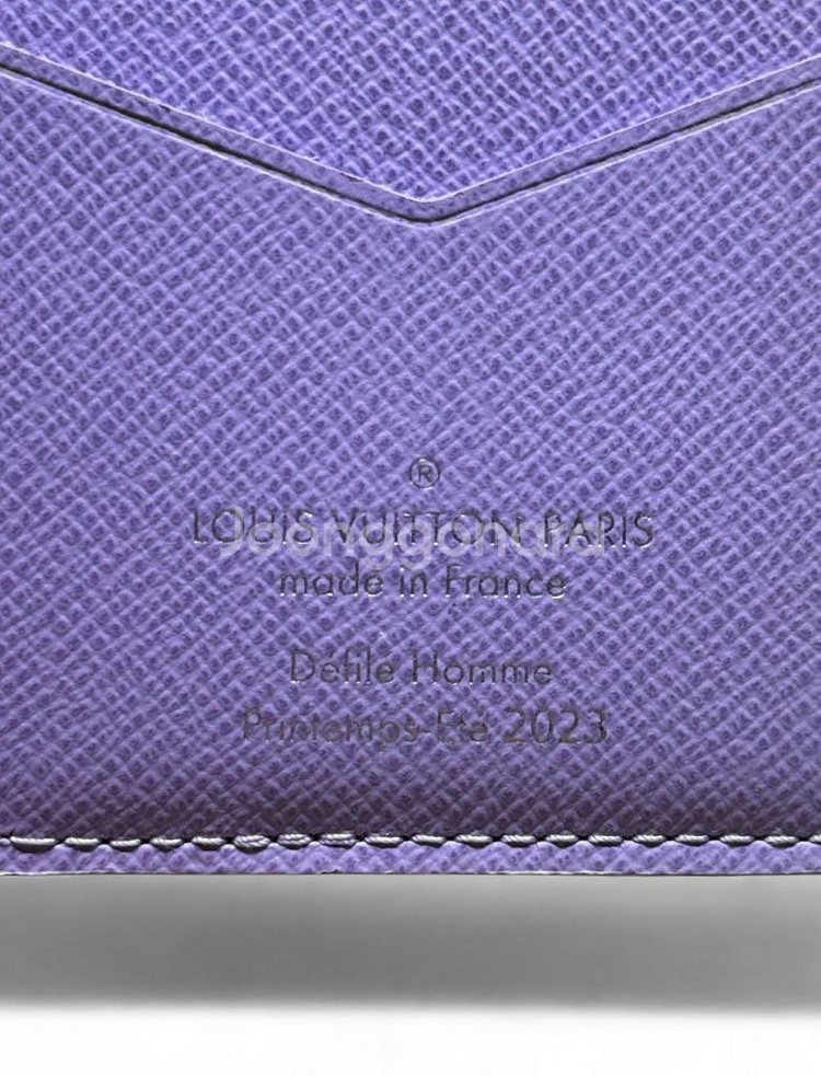 [한정판 / 급처] 루이비통 코믹스 코티드 캔버스 오거나이저 카드지갑--6