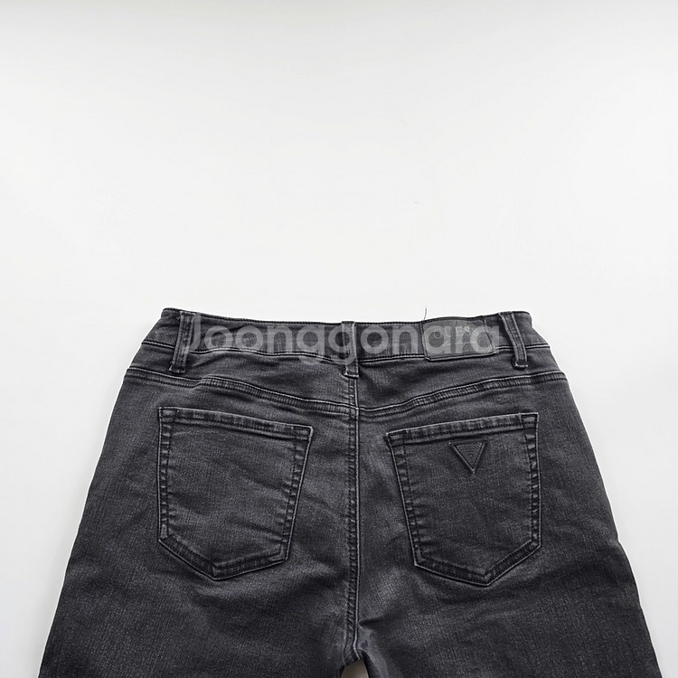 게스 청바지 흑청 스판 데님 사이즈31 R2885--3