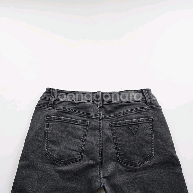 게스 청바지 흑청 스판 데님 사이즈31 R2885--1