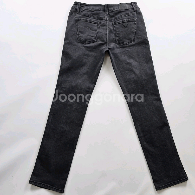 게스 청바지 흑청 스판 데님 사이즈31 R2885--0