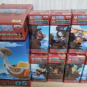 원피스 월콜 월드콜렉터블 어택 메리호 풀세트 풀셋 피규어