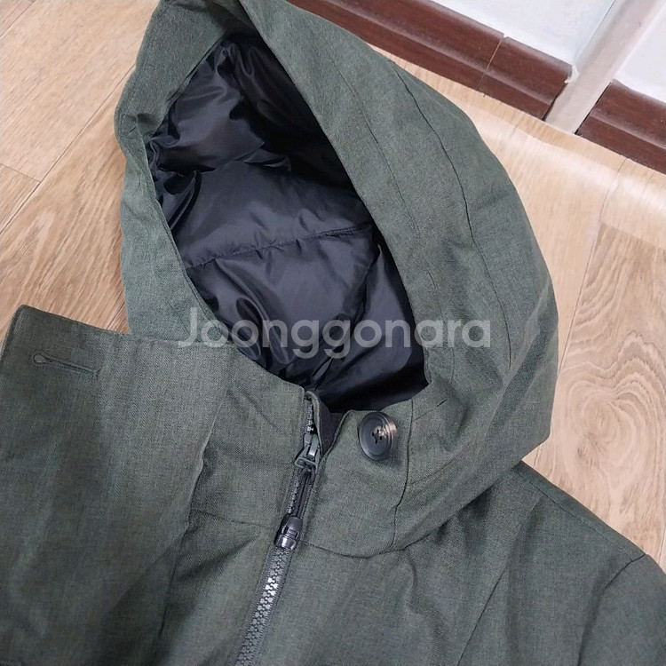 거위털 롱 패딩 여성90 사이즈--2