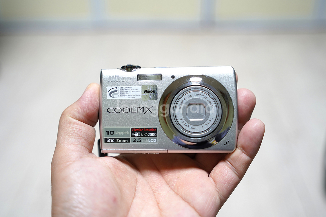 니콘 쿨픽스 S220 빈티지 카메라--1